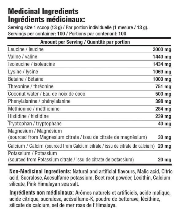 Mammoth EAA, 30 portions (Fruit Punch Blast)
